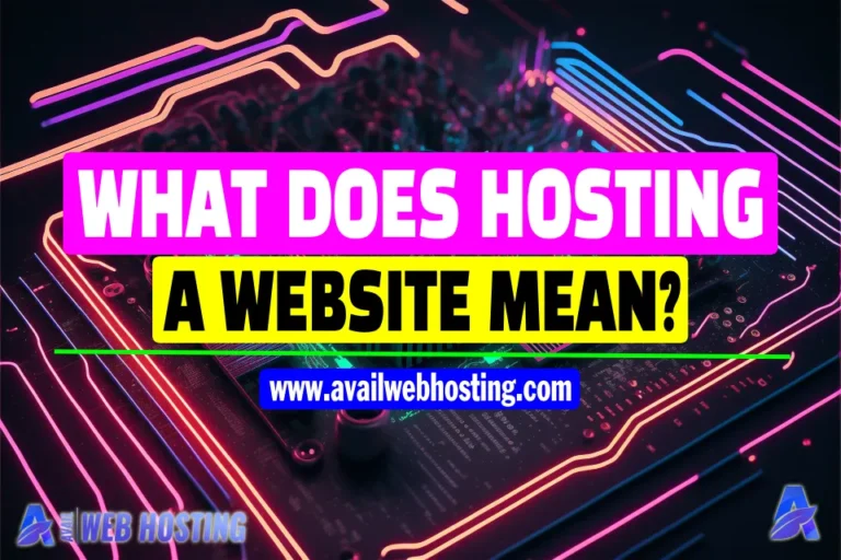 what_does_hosting_a_website_mean